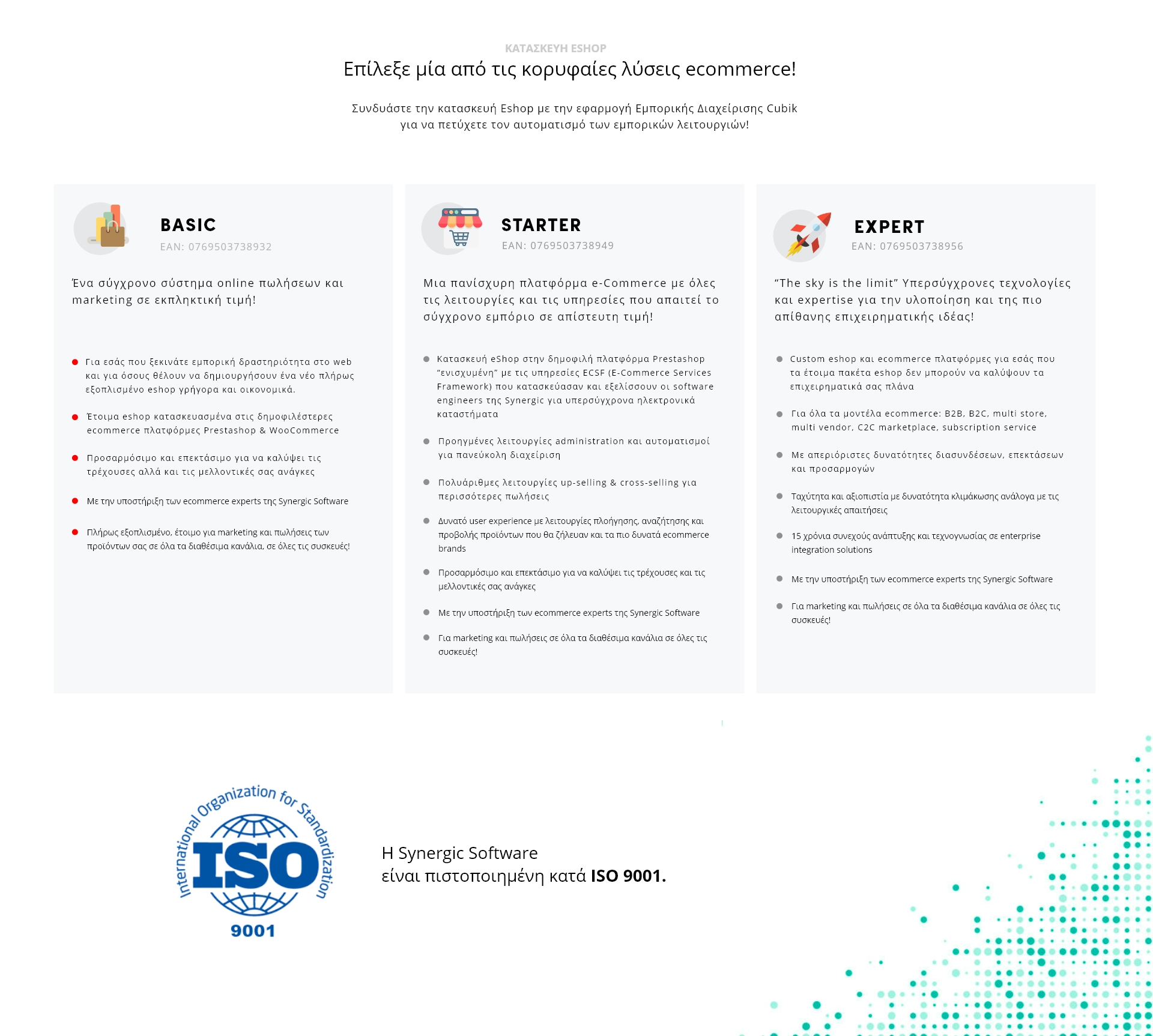 Voucher Landing Page | Synergic Software